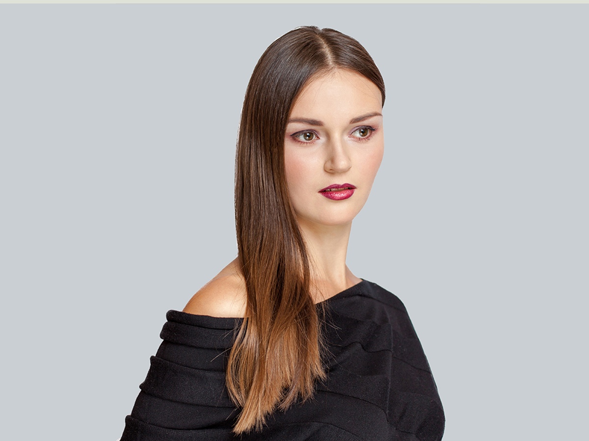 Окрашивание волос и макияж